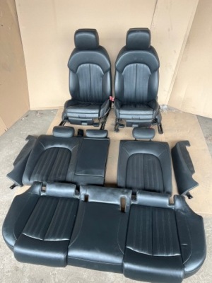 Audi a6 c7 sline сидіння сидіння заднє сидіння шкіра комплект фото №1