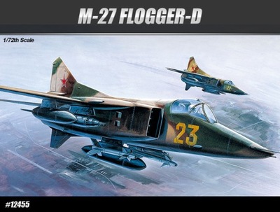 ACADEMY 12455 MiG-27 FLOGGER D MODEL DO SKLEJNIA