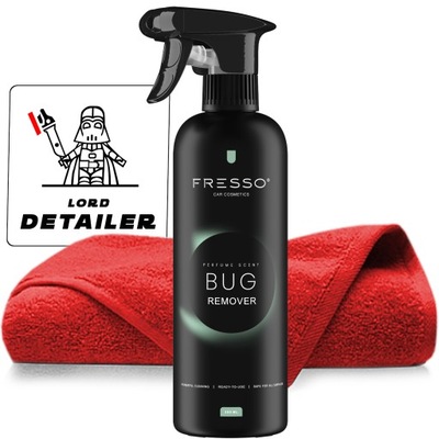 FRESSO BUG REMOVER PŁYN DO USUWANIA OWADÓW Z AUTA SKUTECZNY 500 ML