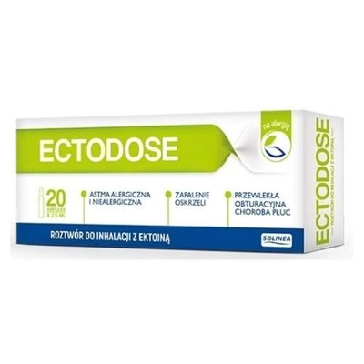 ECTODOSE rozwór do inhalacji - 20 ampułek x 2,5 ml
