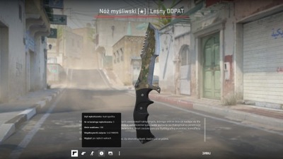 Nóż myśliwski | Leśny DDPAT CSGO CS2 KNIFE