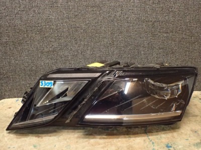 Фара перед левая skoda octavia 3 3 рестайлинг  full led фото №1