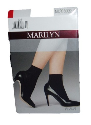 Skarpetki Marilyn micro socks 40 den nero