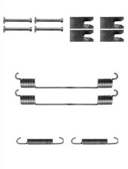 SPRĘŻYNKI DO КОЛОДОК HAM.CITROEN NEMO 1.3HDI 10-