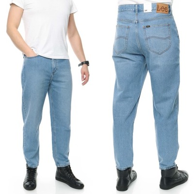 LEE EASTON spodnie luźne tapered jeansy W33 L32