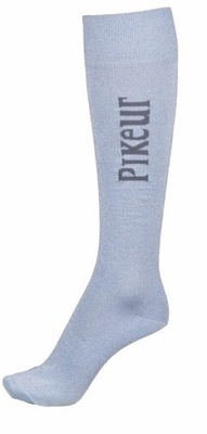 Podkolanówki Pikeur Lurex pastel blue r. 38-40