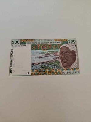 Senegal - 500 Franków - 1997 - UNC