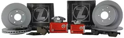 Zimmermann тормозные диски+ тормозные колодки p+t mazda 3 bm 295mm фото №1