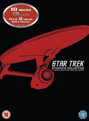 Star Trek I-X [12 DVD] Filmy 1-10 /Remastered/