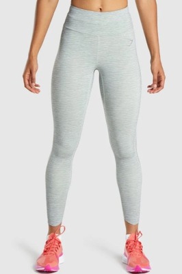 GYMSHARK DAMSKIE LEGGINSY DŁUGIE SPORTOWE L 1A0D3_A*