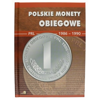 Polskie monety obiegowe PRL 1986 - 90 album Tom VI