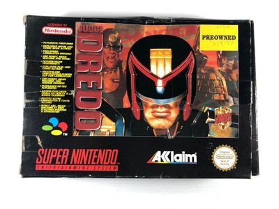 Gra Judge Dredd Nintendo SNES