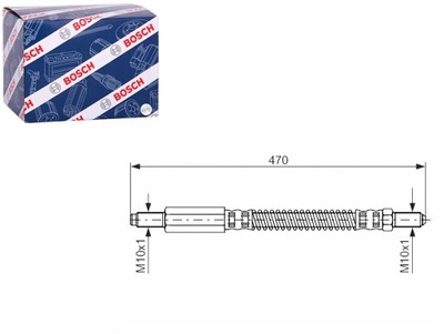 CABLE DE FRENADO ELÁSTICO PARTE DELANTERA L/P LAND ROVER DISCOVERY I RANGE  