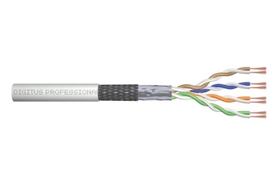 Kabel teleinformatyczny patchcordowy DIGITUS kat.5e SF/UTP linka AWG 26