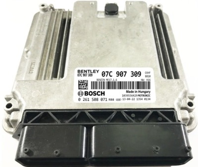 COMPUTADOR ECU BENTLEY 07C907309 0261S08071  