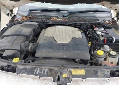 Двигун range rover sport l320 428ps supercharged 4.2 компресор v8 фото №1