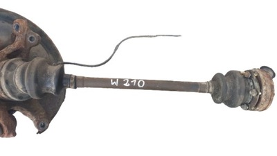 Mercedes w210 приводной вал левый задняя 2.6 шарнир поворотный кулак фото №1