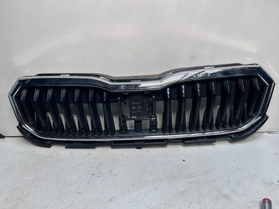 Решётка радиатора skoda scala lift 2023- фото №1