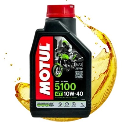 ALYVA POLSYNTETYCZNY MOTUL 10W40 5100 1L ORIGINALUS : MOTOCYKLA/SKUTERA 