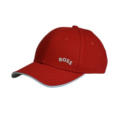 Czapka bejsbolówka Boss Bold-Curved Cap Red 50495855-610