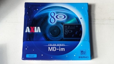 MiniDisc Axia MD-in 80 Blue Japan 1szt