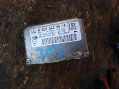 Mercedes w203 модуль датчик esp a0025428918 фото №1
