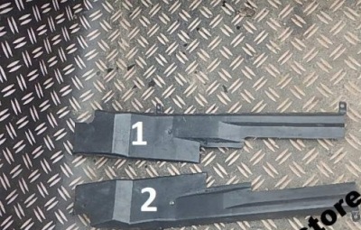 Mercedes ml w163 lift молдинг защита фото №1