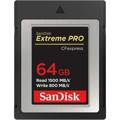 Karta SanDisk Extreme Pro CFexpress typu B 64GB