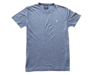 ABERCROMBIE & FITCH bawełniany t-shirt M