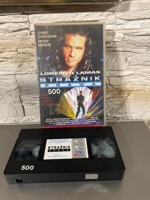 KASETA VHS AG-Straznik Prawa VHS Lorenzo Lamas