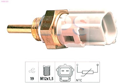 EPS SENSOR TEMPERATURE WATER CITROEN PEUGEOT TOYOTA  