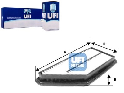 UFI ФІЛЬТРИ ФІЛЬТР ПОВІТРЯ