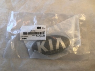 Эмблема значок logo kia rio stonic оригинал nowe 863201w250 фото №1