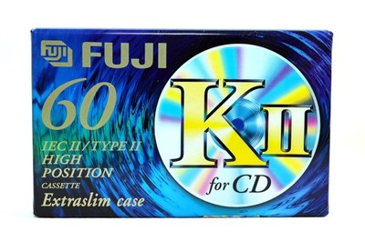 FUJI K II 60 for CD * CHROME * JAPAN, NOWA, JEDYNA, UNIKAT !