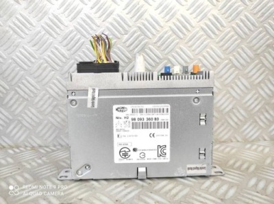 Радіо навігація navi радіопрогравач 9809336080 peugeot 308 ii t9 фото №1