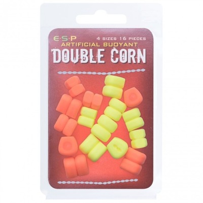 Pływająca sztuczna Kukurydza ESP podwójna - Double Sweetcorn - Orange/Fluo