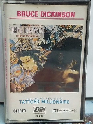 BRUCE DICKINSON - TATTOED MILLIONAIRE - MC