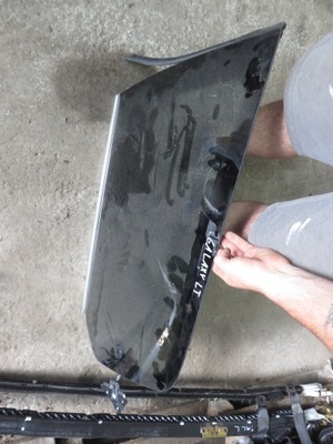 Стекло кузовная левый задняя ford galaxy mk3 2011 x фото №1