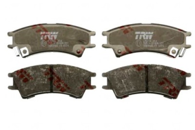 Trw gdb3165 набор тормозных колодок тормозных, тормоза дисковые фото №1