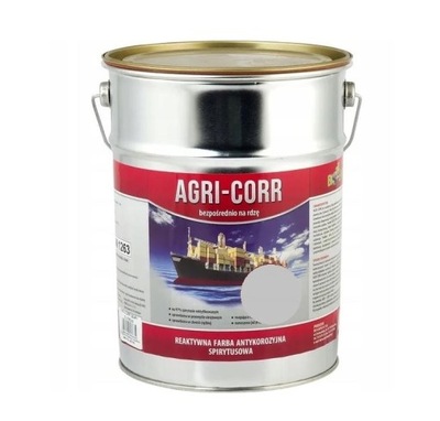 FARBA PODKLADOWA AGRI-CORR AL RDZE COLOR GRIS 5L  