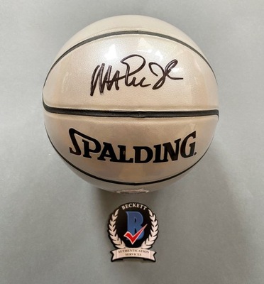 Autografy_pl MAGIC JOHNSON mala pilka NBA autograf