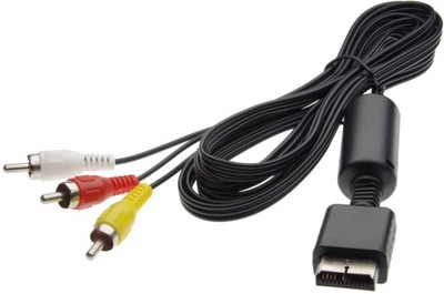 Kabel Audio Video Composite AV 3x RCA do Playstation 2 (A)