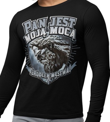 LONGSLEEVE Chrześcijańska Pan jest moją Mocą