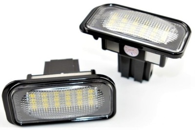 ЛАМПОЧКИ НОМЕРА LED (СВЕТОДИОД ) FORD MERCEDES C W203 SED 00-07