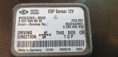 Mercedes Actros Mp4 czujnik sensor ESP A0375458032
