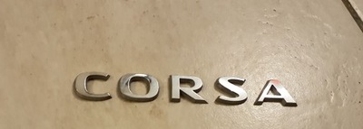 OPEL CORSA D INSCRIPCIÓN LOGOTIPO EMBLEMA INSIGNIA DE TAPA  