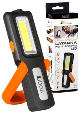 LATARKA LAMPA WARSZTATOWA AKUMULATOR LED USB LIBOX