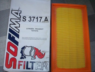 SOFIMA S 3717 A FILTRO AIRE PEUGEOT, OPEL, TOYOTA, CITROEN  