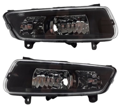 Vw polo l 09- gti r-line 14- противотуманная фара лампа p+l фото №1