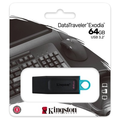 Pendrive KINGSTON DataTraveler EXODIA USB 3.2 64GB